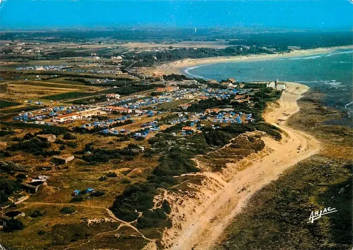 Photo d’archive d’un camping emblématique sur l’île d’Oléron
